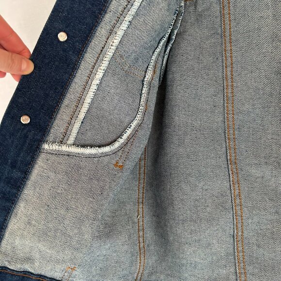 Boys/Youth Wrangler Denim/Jean Jacket, Size Medium - Picture 9 of 10